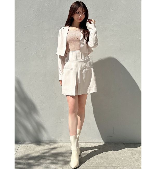 RESEXXY「コルセットミニスカート【セットアップ着用可能】」|スカート|