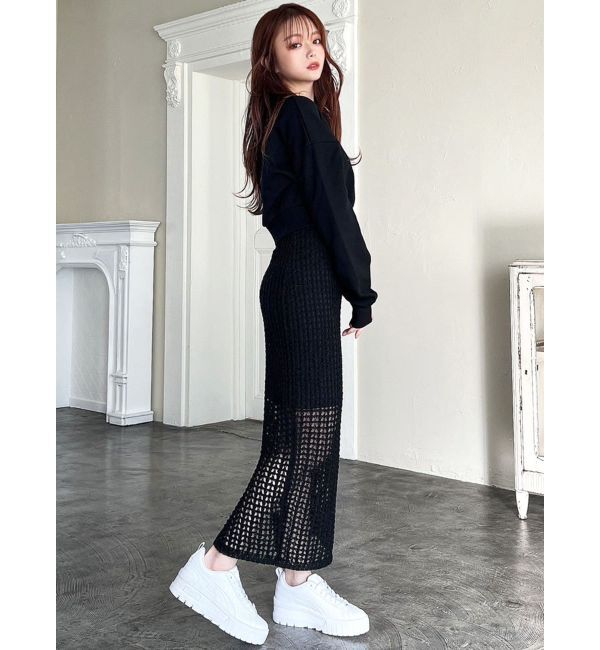 RESEXXY「メッシュペンシルスカート」|スカート|