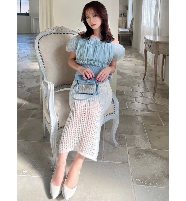 RESEXXY「メッシュペンシルスカート」|スカート|