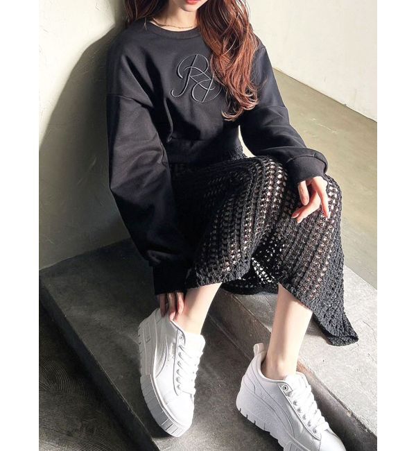 RESEXXY「メッシュペンシルスカート」|スカート|ブラック