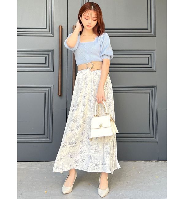 RESEXXY「サークルポイントアシメベルト」|ベルト|