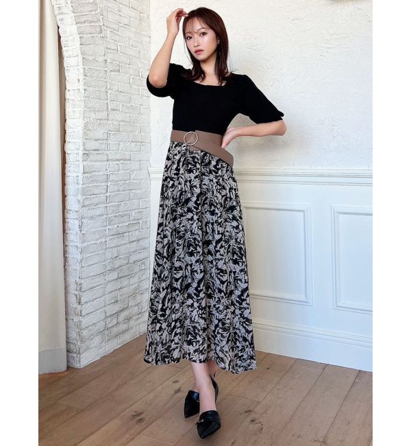 RESEXXY「サークルポイントアシメベルト」|ベルト|