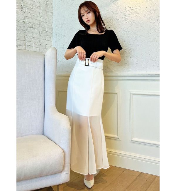 RESEXXY「シアーマーメイドスカート」|スカート|