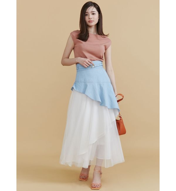 RESEXXY「ナローストラップクリアヒールサンダル」|サンダル|