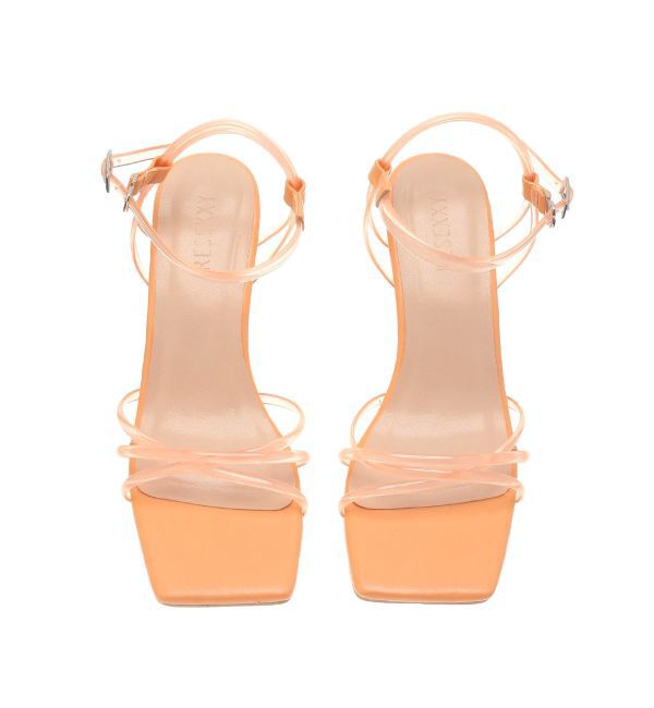 RESEXXY「ナローストラップクリアヒールサンダル」|サンダル|