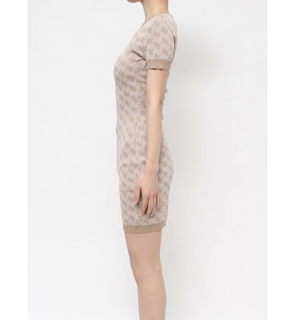 RESEXXY「ラメジャガードミニニットワンピース」|ワンピース|