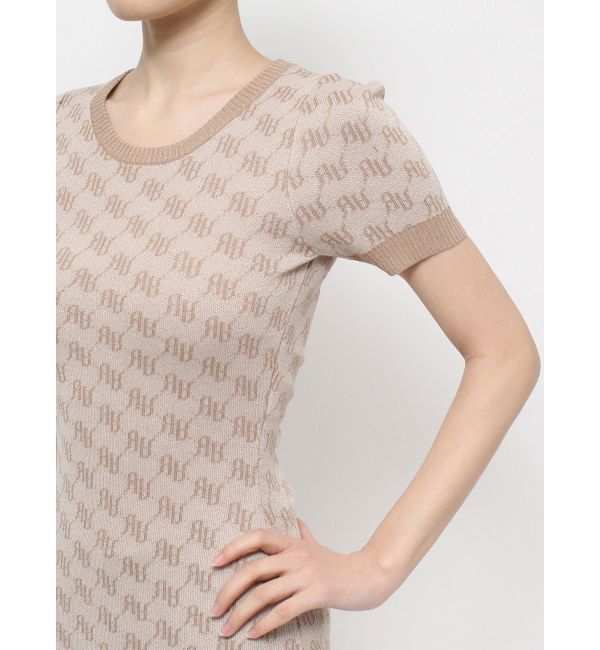 RESEXXY「ラメジャガードミニニットワンピース」|ワンピース|