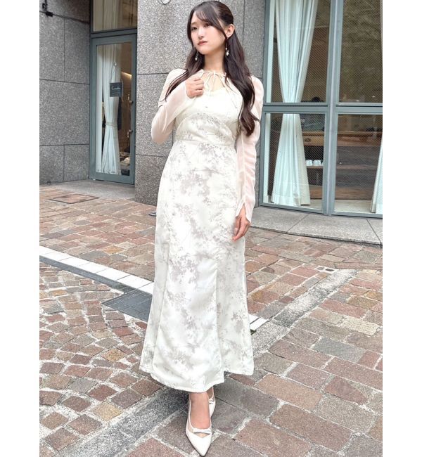 RESEXXY「シアーフラワーマーメイドワンピース」|ワンピース|