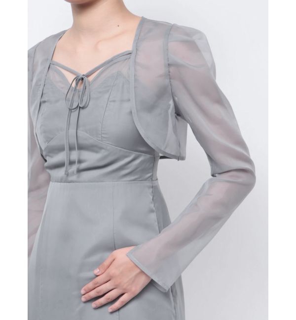 RESEXXY「シアーフラワーマーメイドワンピース」|ワンピース|