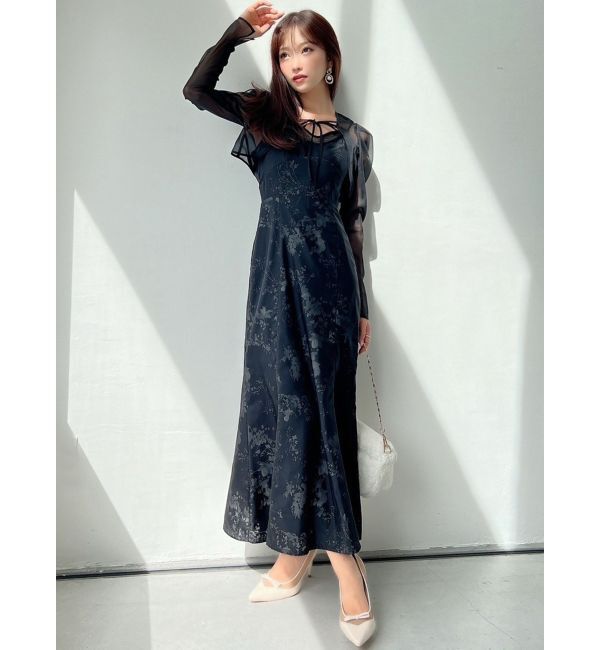 RESEXXY「シアーフラワーマーメイドワンピース」|ワンピース|