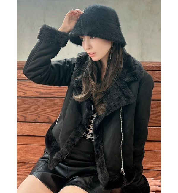 RESEXXY「ファーバケットハット」|ハット|