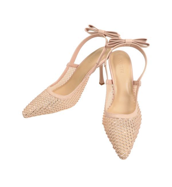 RESEXXY「リボンポイントシアーミュール」|パンプス|