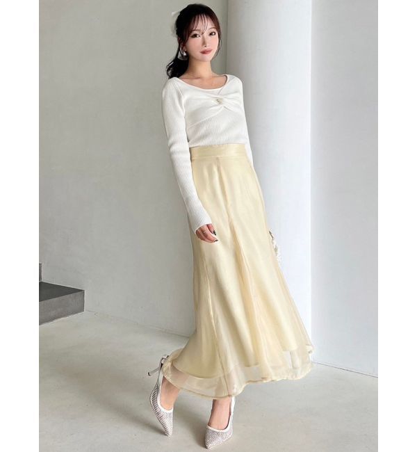 RESEXXY「リボンポイントシアーミュール」|パンプス|