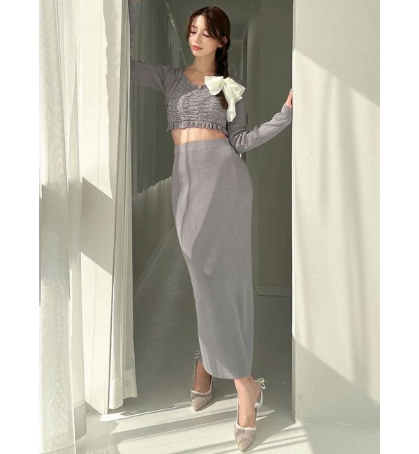 RESEXXY「リボンポイントシアーミュール」|パンプス|