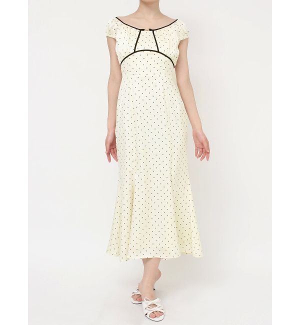 RESEXXY「バイカラーパイピングマーメイドワンピース」|ワンピース|