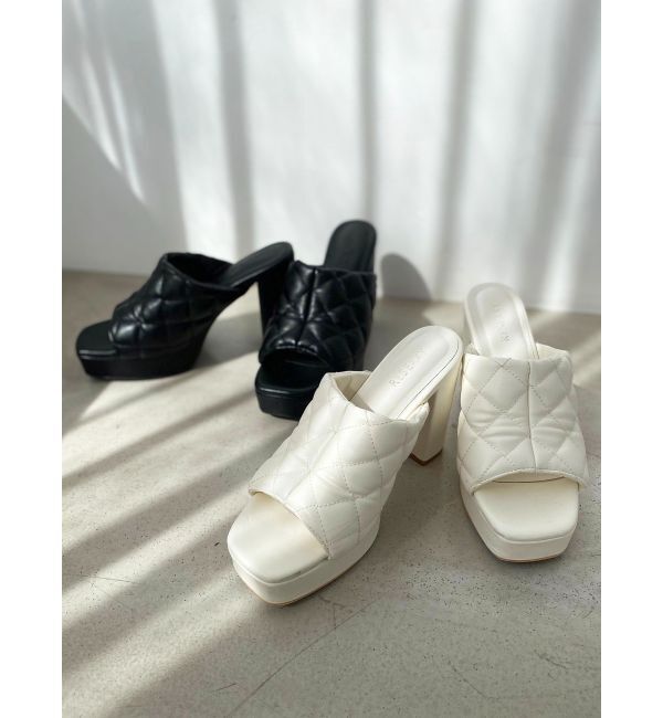 RESEXXY「キルティングサンダル」|サンダル|