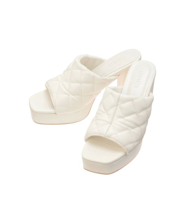 RESEXXY「キルティングサンダル」|サンダル|