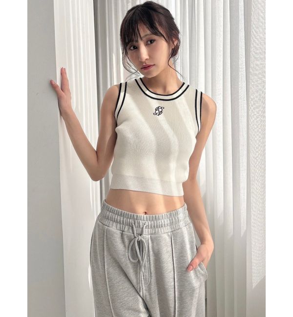 RESEXXY「バイカラーアメスリニット」|タンクトップ|