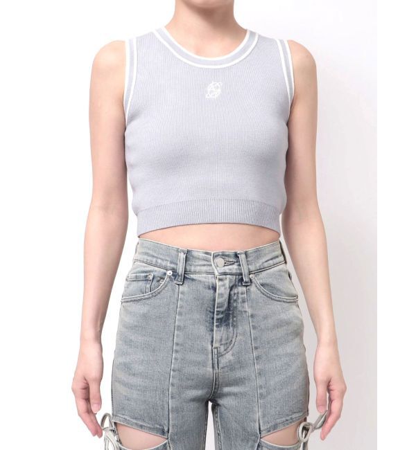 RESEXXY「バイカラーアメスリニット」|タンクトップ|