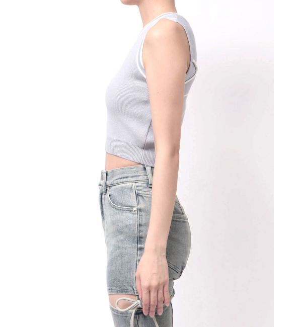 RESEXXY「バイカラーアメスリニット」|タンクトップ|