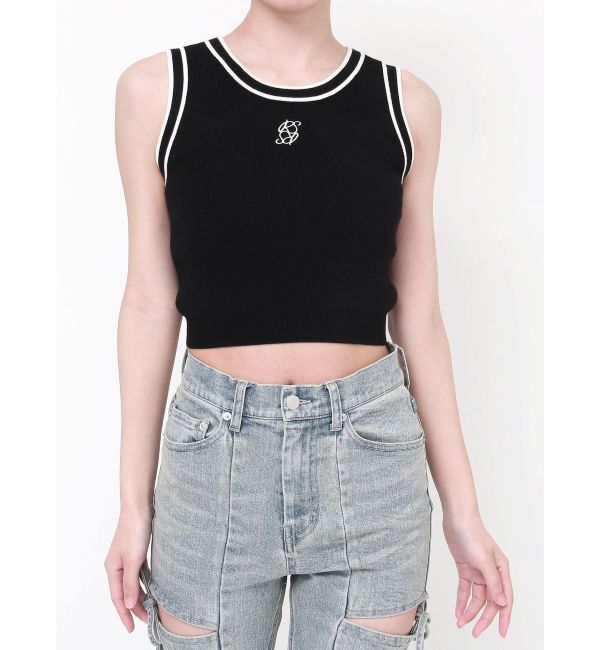 RESEXXY「バイカラーアメスリニット」|タンクトップ|
