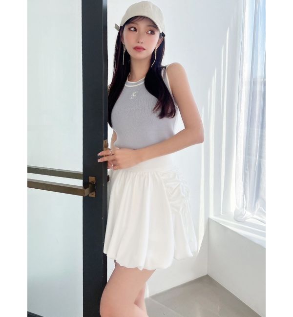 RESEXXY「バイカラーアメスリニット」|タンクトップ|