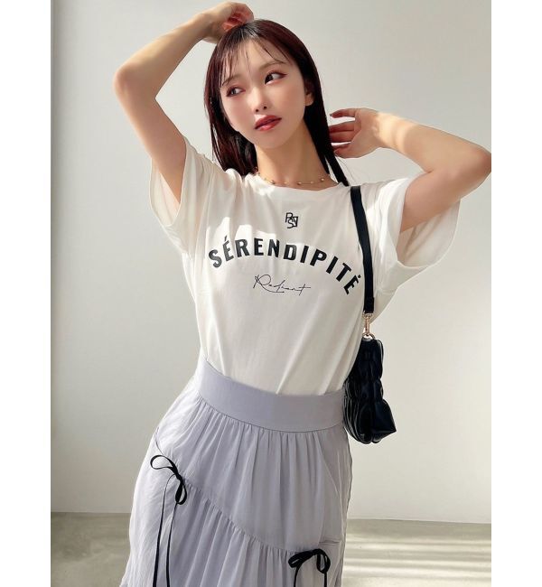 RESEXXY「エンブロイダリーロゴTシャツ」|Tシャツ・カットソー|