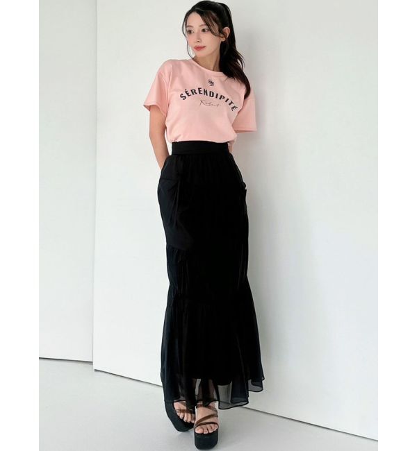 RESEXXY「エンブロイダリーロゴTシャツ」|Tシャツ・カットソー|