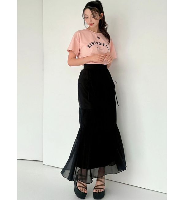 RESEXXY「エンブロイダリーロゴTシャツ」|Tシャツ・カットソー|