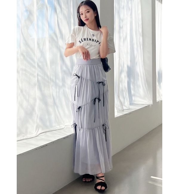 RESEXXY「エンブロイダリーロゴTシャツ」|Tシャツ・カットソー|