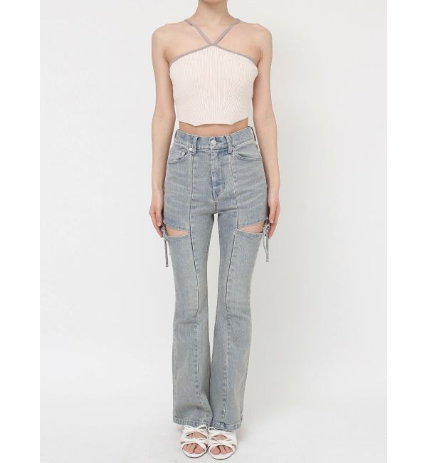 RESEXXY「アメスリクロップドニットトップス」|キャミソール|