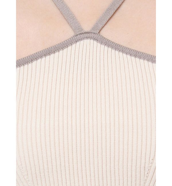 RESEXXY「アメスリクロップドニットトップス」|キャミソール|