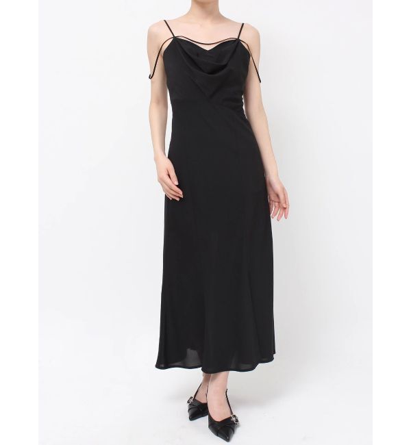 RESEXXY「ドレープストリングキャミワンピース」|ワンピース|