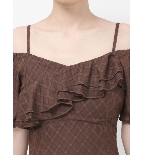 RESEXXY「ヘムラッフルアシメワンピース」|ワンピース|