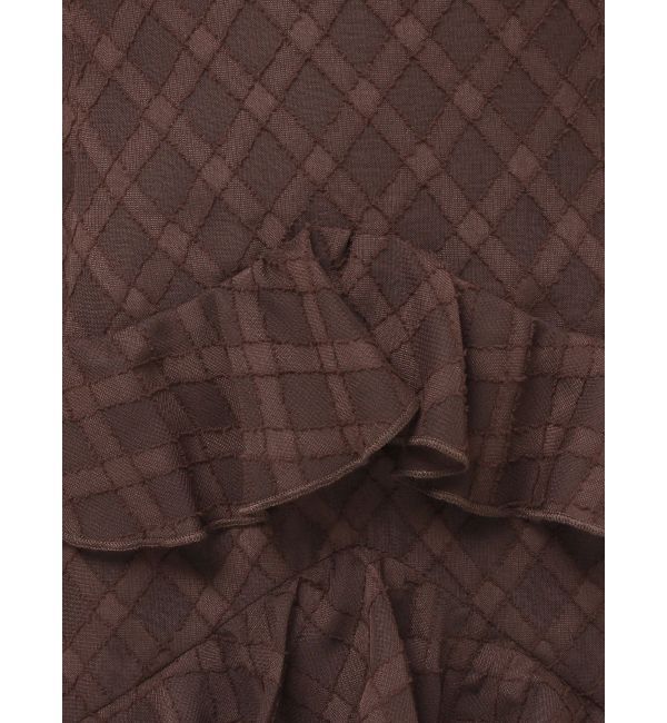 RESEXXY「ヘムラッフルアシメワンピース」|ワンピース|