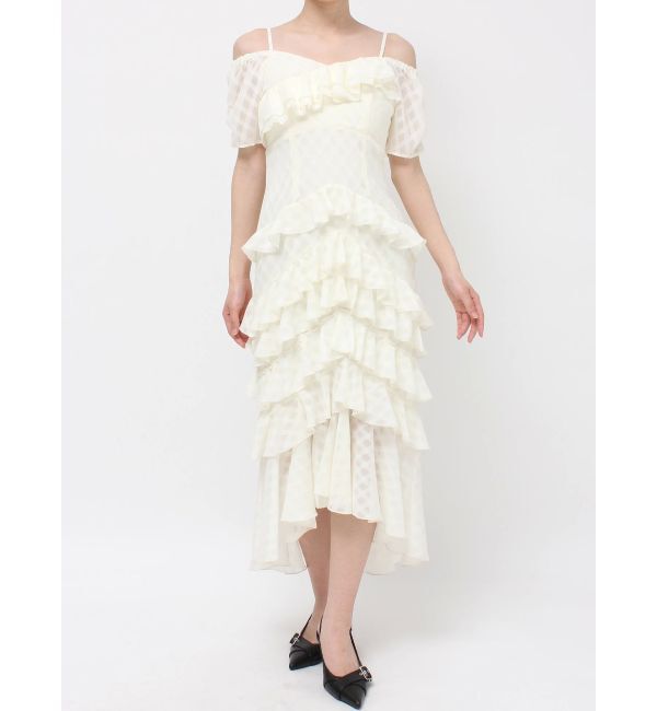 RESEXXY「ヘムラッフルアシメワンピース」|ワンピース|