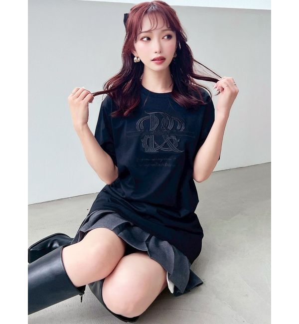 RESEXXY「エンブロイダリーロゴTシャツ」|Tシャツ・カットソー|