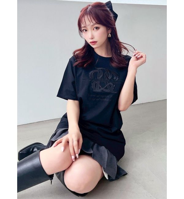 RESEXXY「エンブロイダリーロゴTシャツ」|Tシャツ・カットソー|