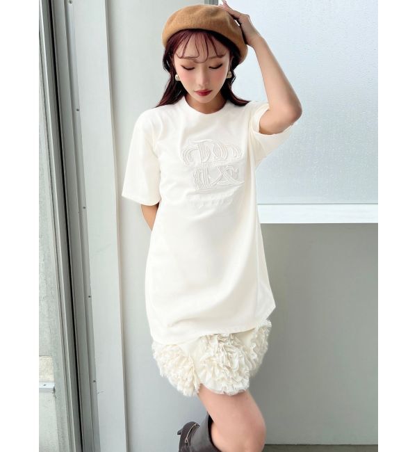 RESEXXY「エンブロイダリーロゴTシャツ」|Tシャツ・カットソー|