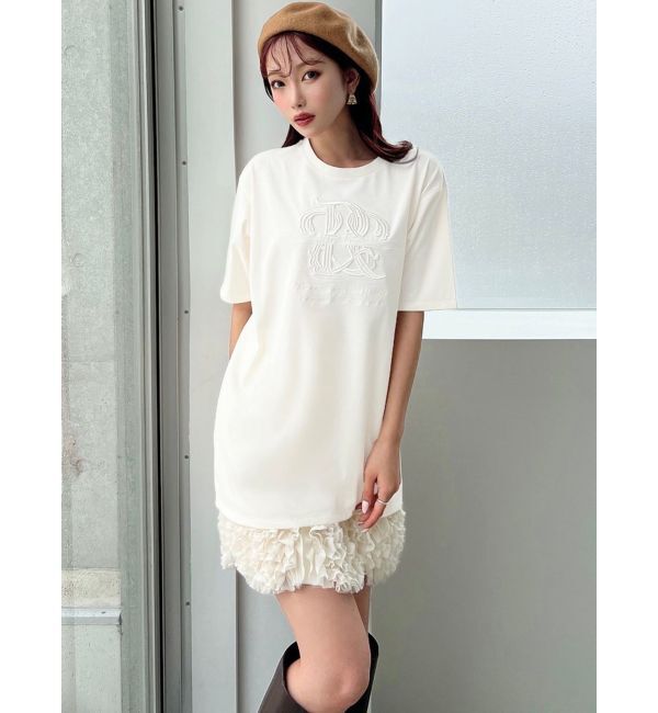 RESEXXY「エンブロイダリーロゴTシャツ」|Tシャツ・カットソー|