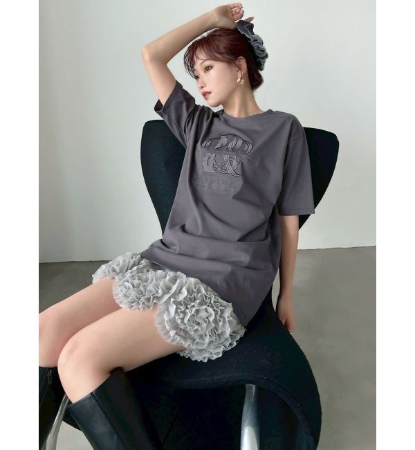 RESEXXY「エンブロイダリーロゴTシャツ」|Tシャツ・カットソー|