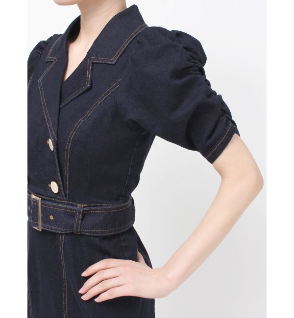 RESEXXY「ステッチデザインマーメイドワンピース」|ワンピース|