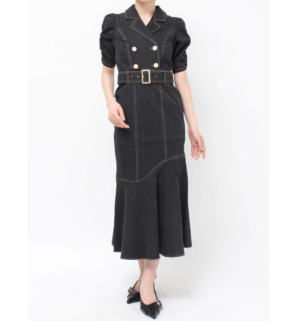 RESEXXY「ステッチデザインマーメイドワンピース」|ワンピース|