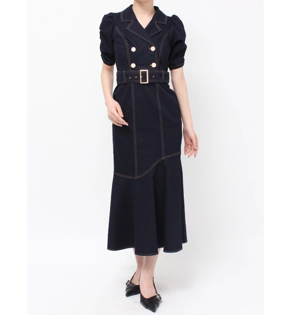 RESEXXY「ステッチデザインマーメイドワンピース」|ワンピース|