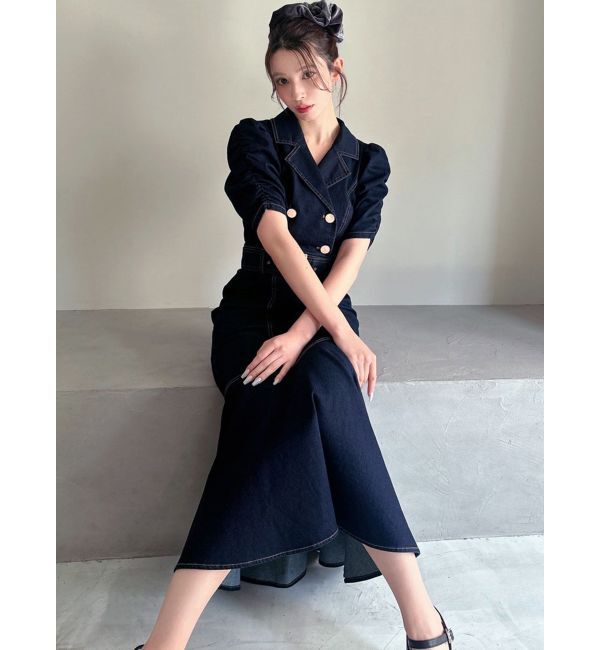 RESEXXY「ステッチデザインマーメイドワンピース」|ワンピース|