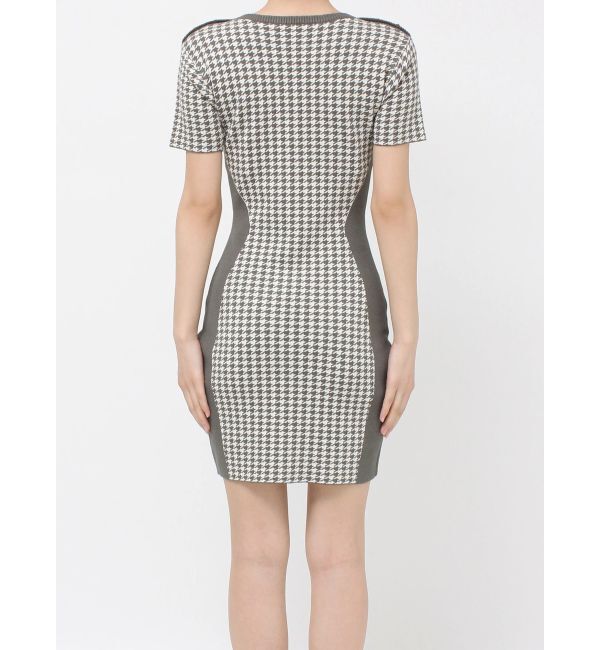 RESEXXY「ハウンドトゥースミニニットワンピース」|ワンピース|