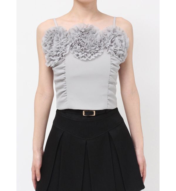 RESEXXY「コサージュキャミトップス」|キャミソール|