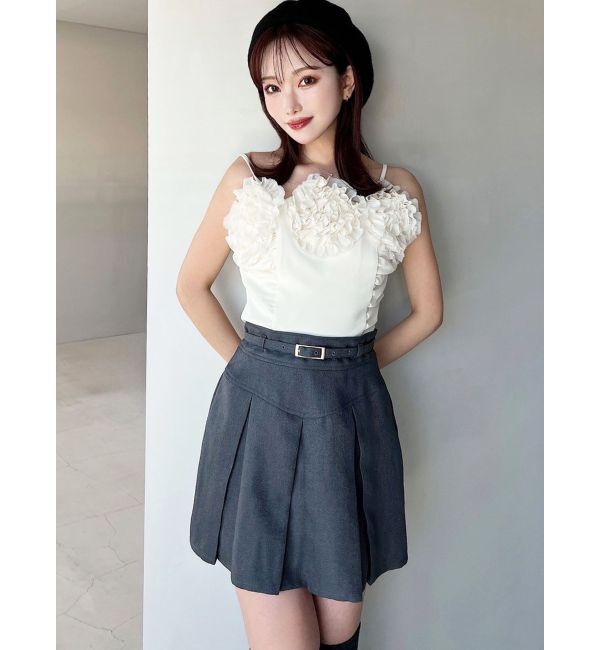 RESEXXY「コサージュキャミトップス」|キャミソール|