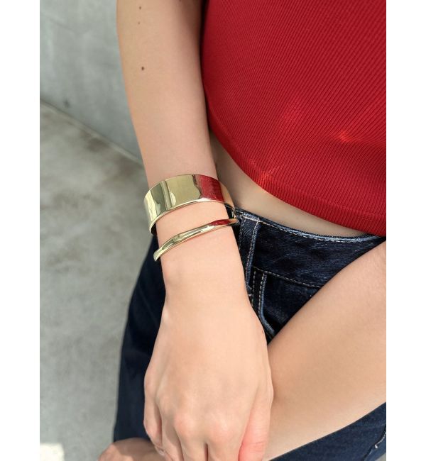 RESEXXY「ボリュームメタルバングル」|ブレスレット・バングル|