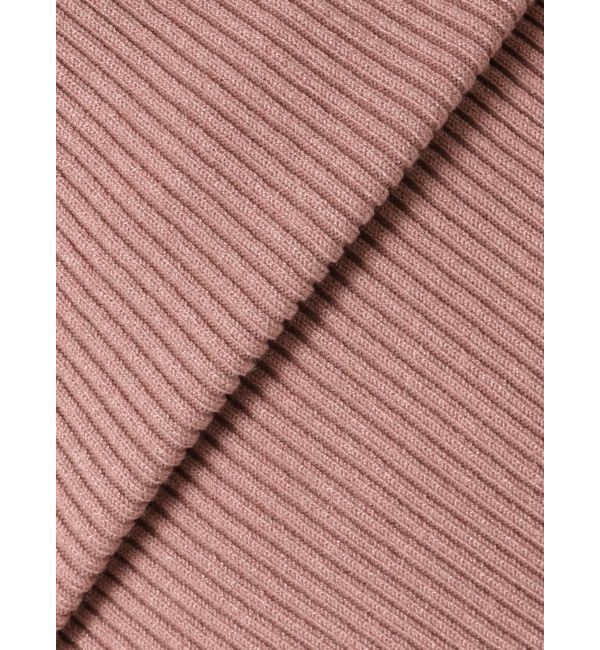 RESEXXY「ゴールドボタンバイカラーニットポロワンピース」|ワンピース|